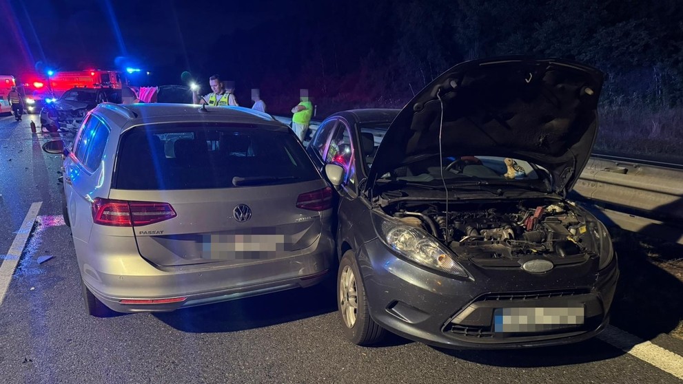 Dopravní nehoda na dálnici D11