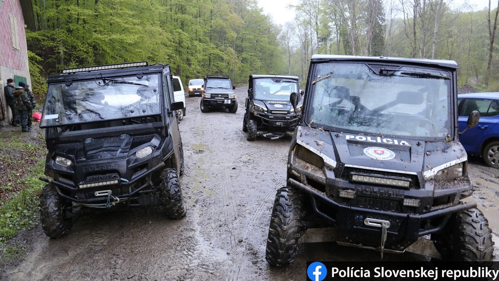 Slovenská policie na hranici zadržela migranty - 5