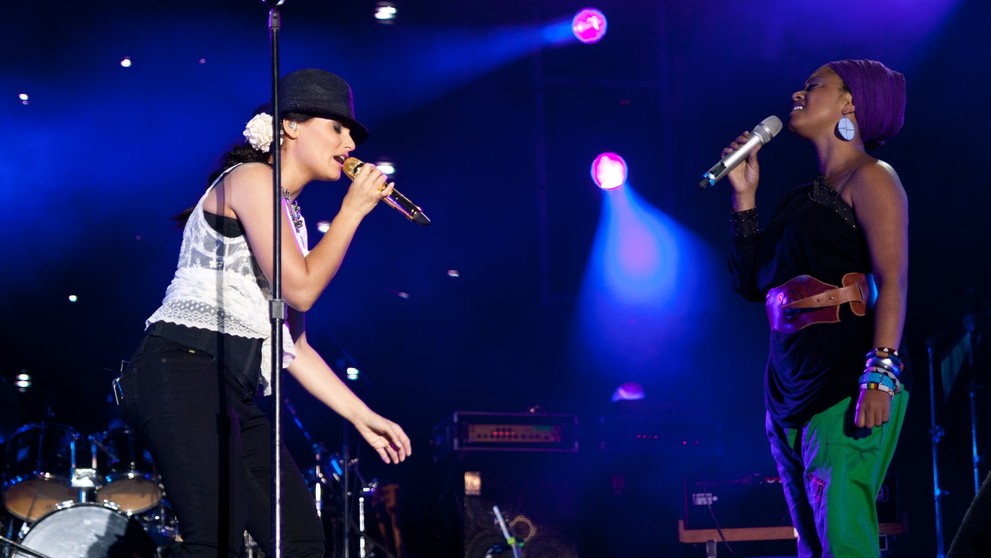 Nelly Furtado a Sara Tavares, Delta Tejo Festival 2011 (2)