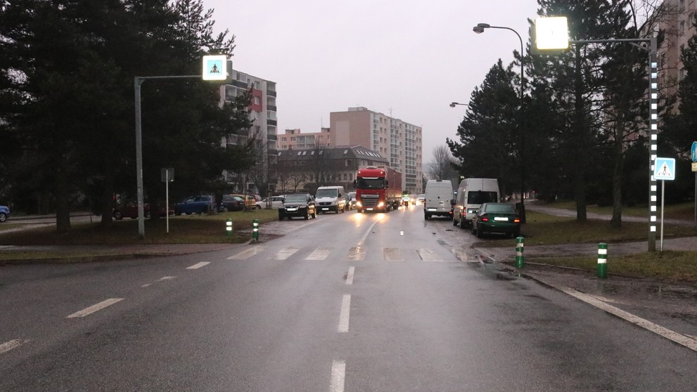Dopravní nehoda ve Žďáru nad Sázavou (4)
