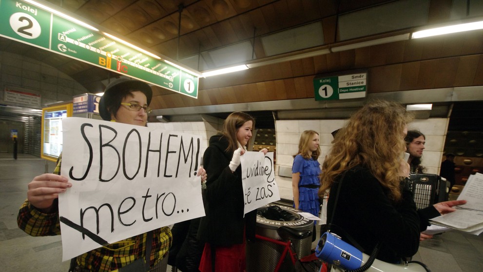 Rozloučení s prodlouženým provozem metra - 3