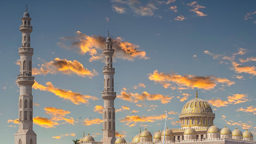 Egypt Mešita El Mina Masjid v Hurgádě