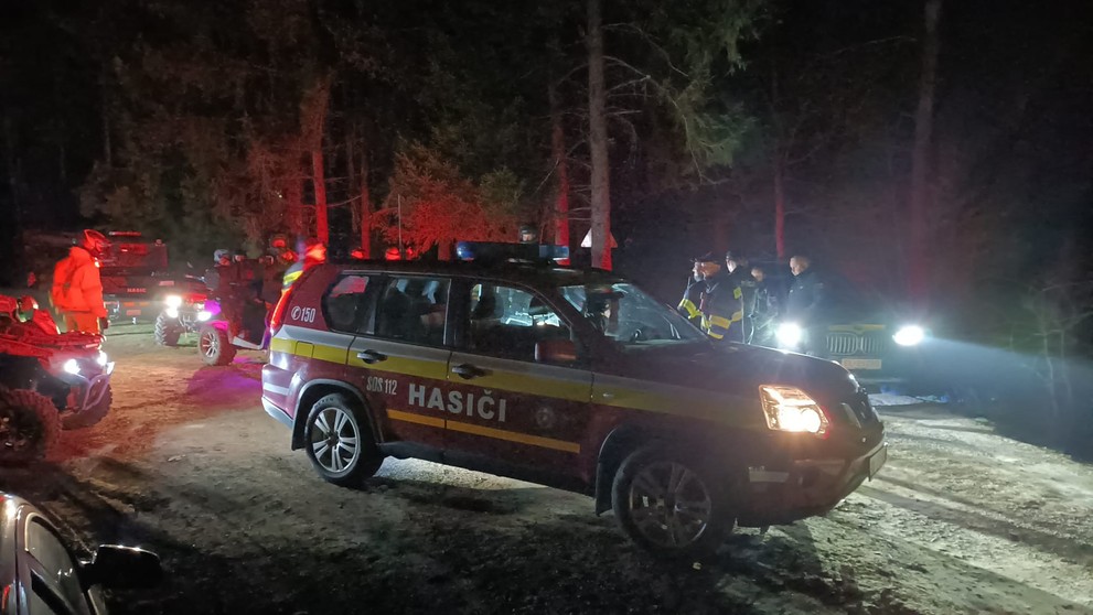 Pátrací akce po muži Horská služba Poľana (6)