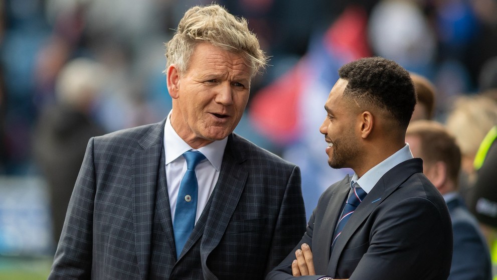 Gordon Ramsey na skotském šampionátu, 7. 4. 2024 Glasgow, Scotland