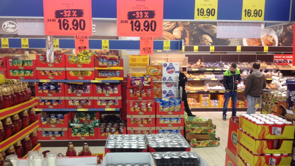 Čajové svíčky v kalíšku - Lidl Praha Řepy