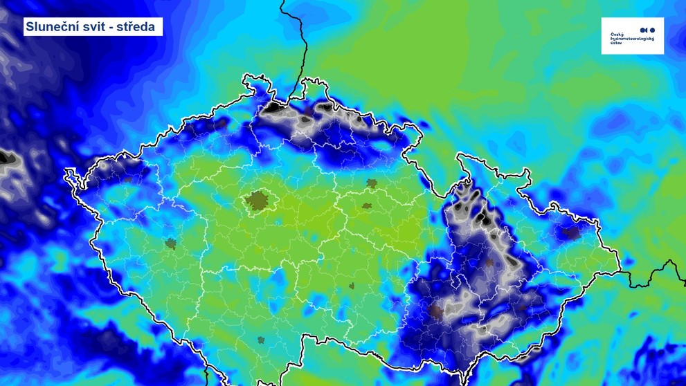Sluneční svit – středa 19. 11.