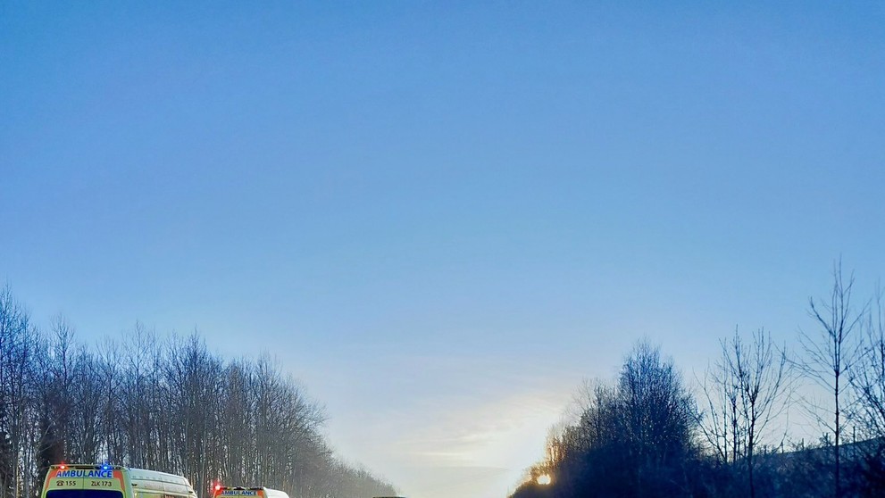 Nehoda pěti aut na Liberecku