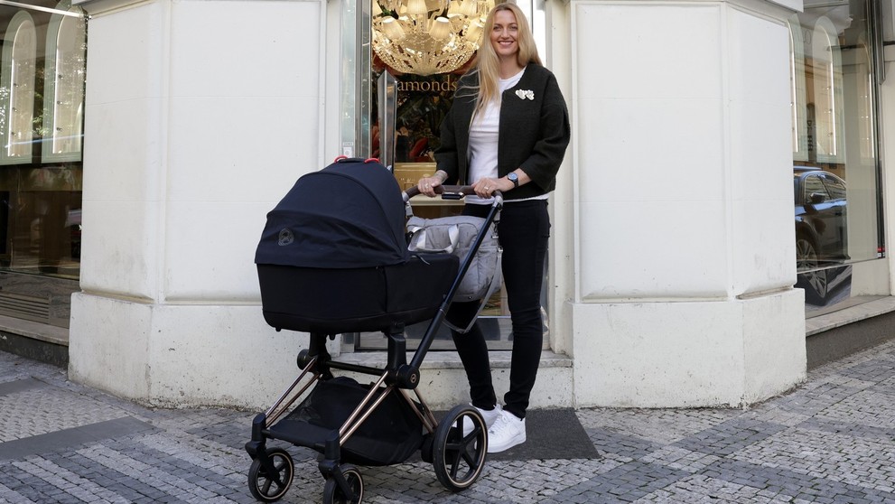 Petra Kvitová se po narození syna Petra vrací k tenisu