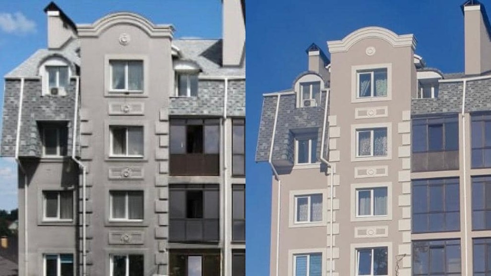Rekonstrukce Buči budova