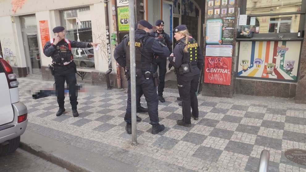 Pobodání v Praze na ulici Milady Horákové