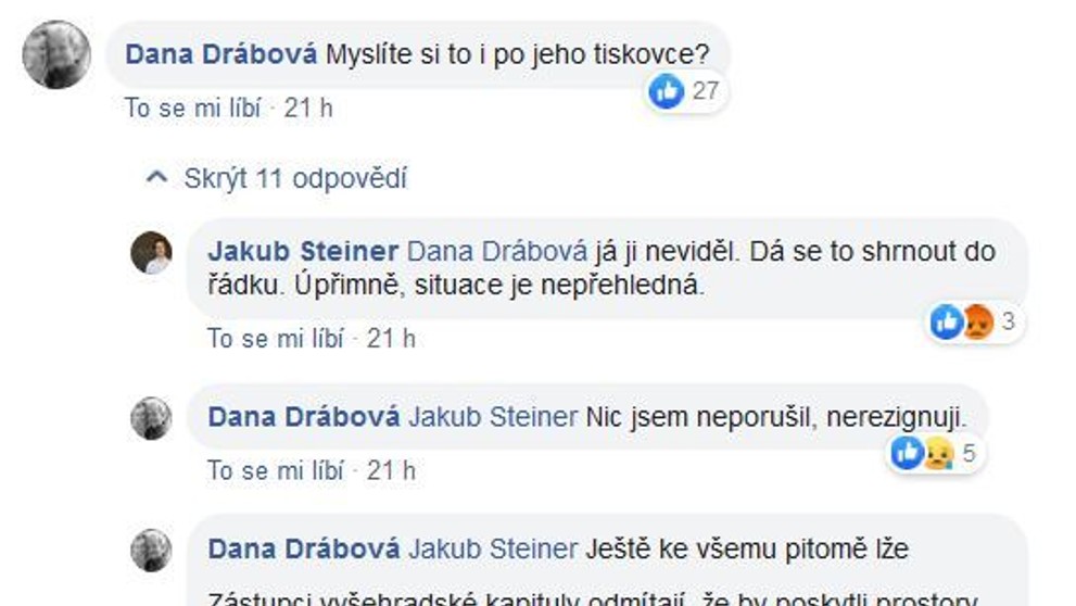 Vyjádření Jakuba Steiner a diskuze - 3