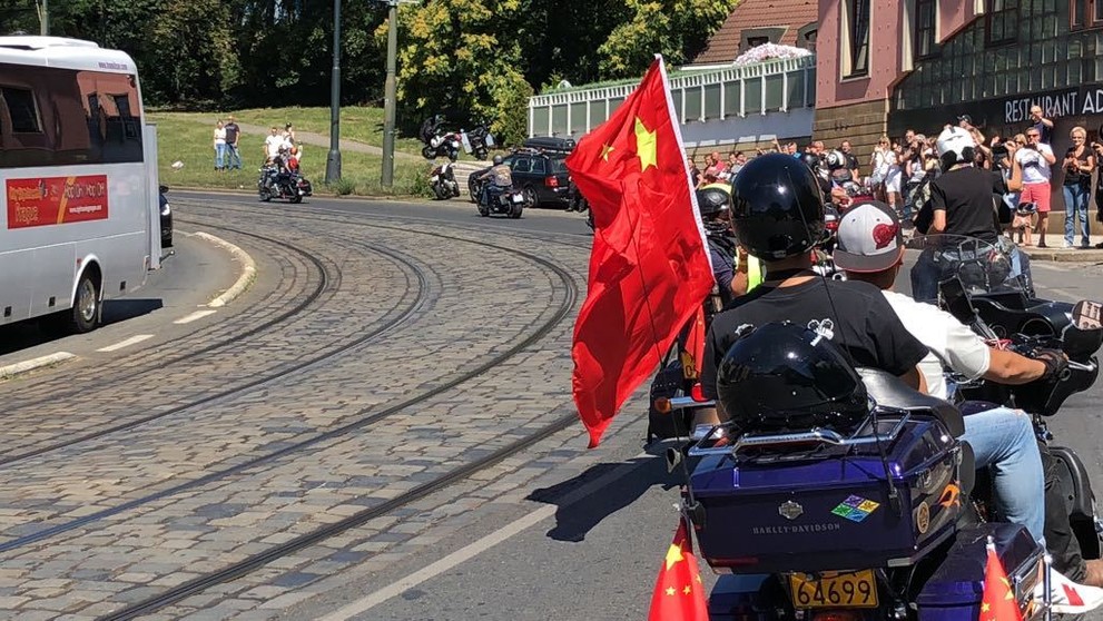 Spanilá jízda Harley Davidson v Praze 2018 - 1