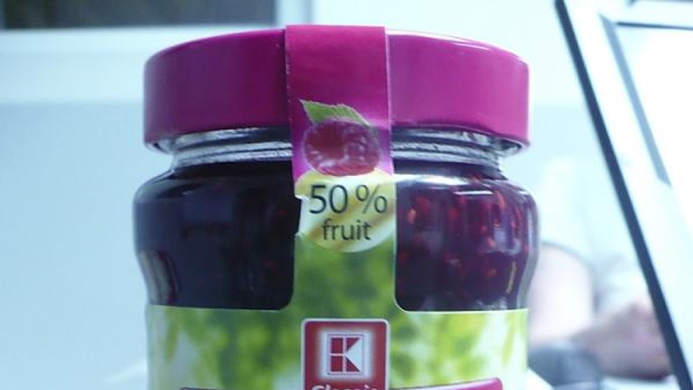 Falšovaný malinový džem - Kaufland