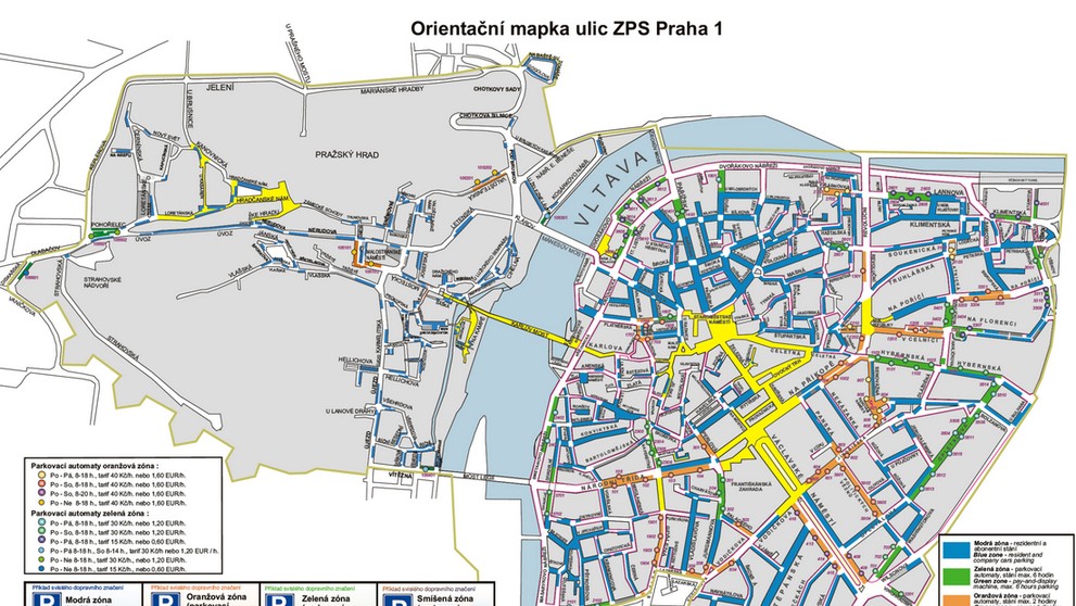Parkování - Praha 1