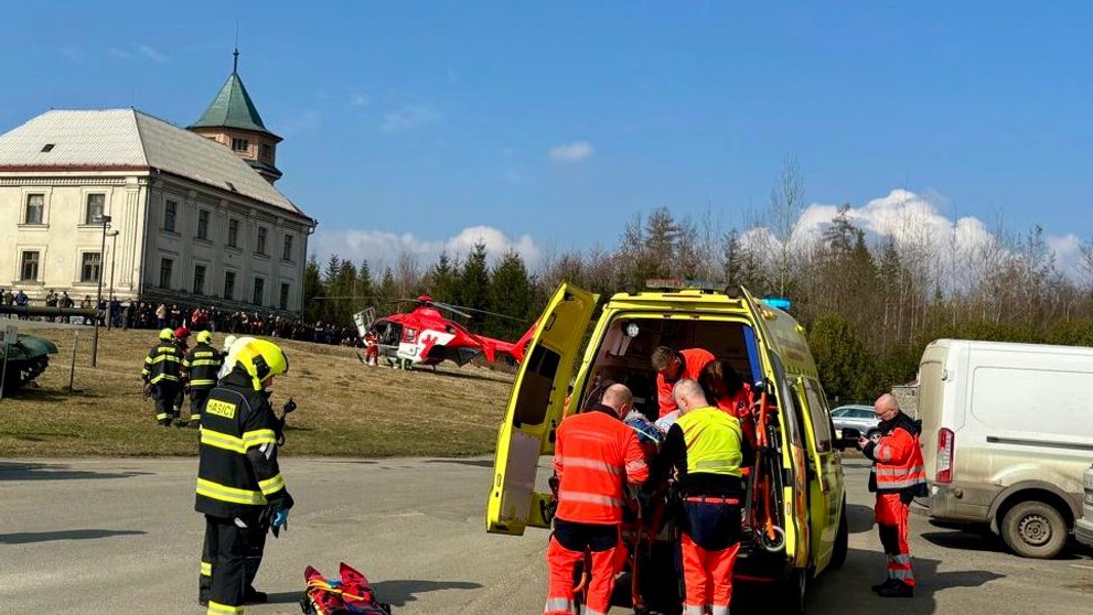 Výbuch v Poličce ve skladu s municí