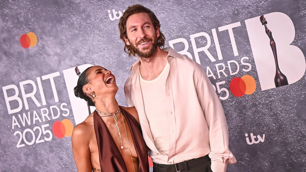 Vick Hopeová a Calvin Harris, 1. 3. 2025 The BRIT Award