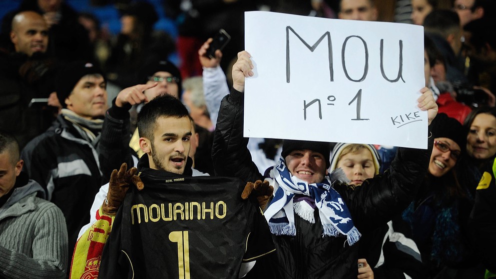 Mourinho poslouchá fanoušky Realu - 1