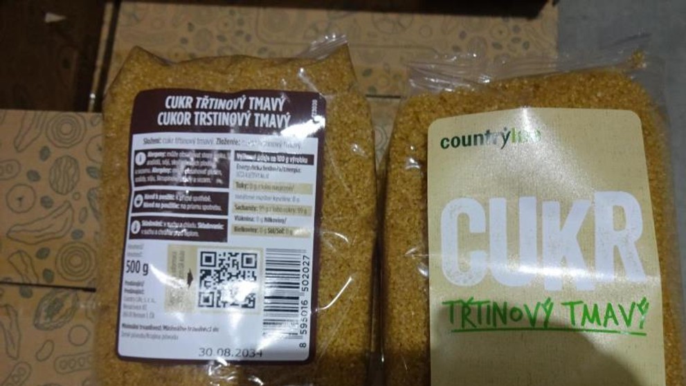 Cukr Třtinový tmavý 500g (1)