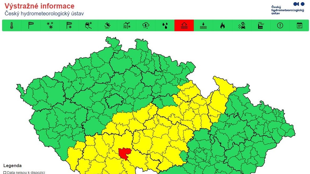 Povodňová bdělost 26. 8.