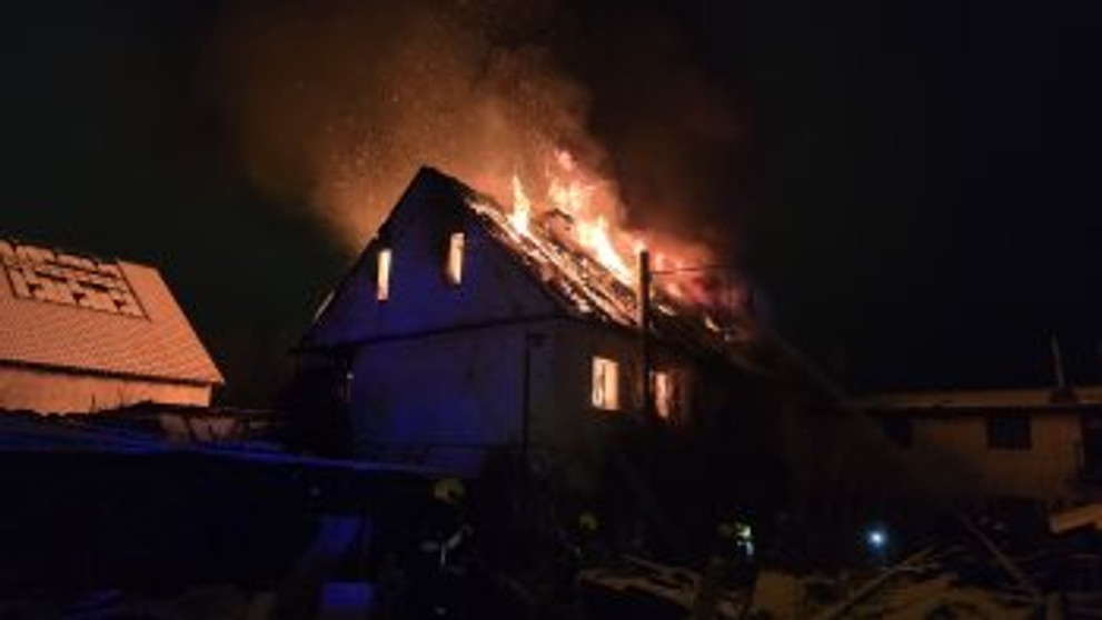 Požár Přední Kopanina