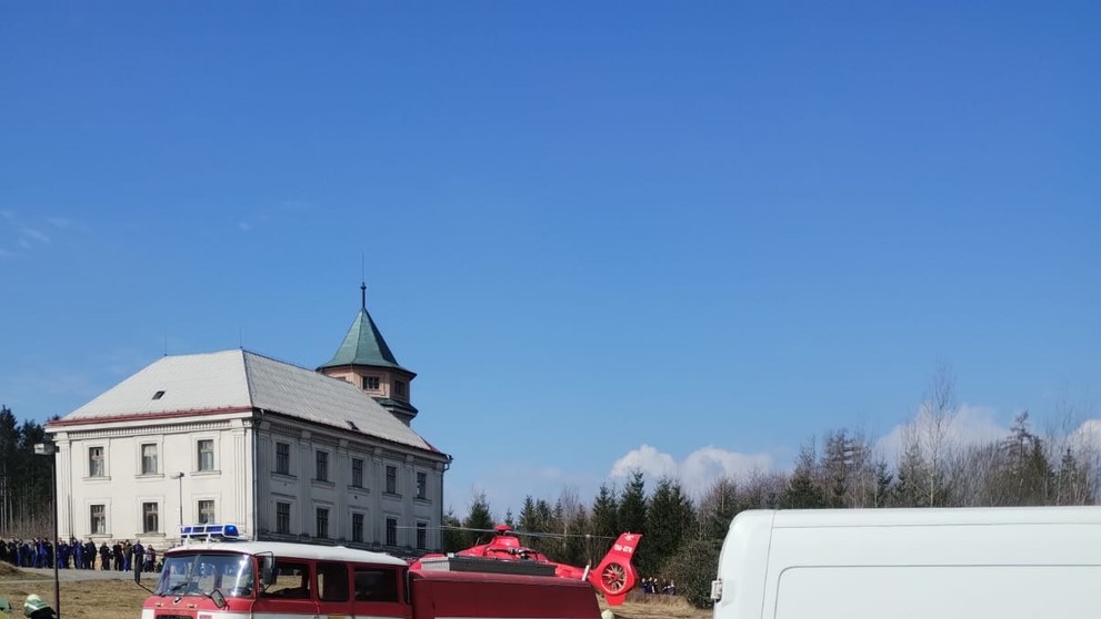 Výbuch v Poličce ve skladu s municí ZZS Pardubického kraje (2)