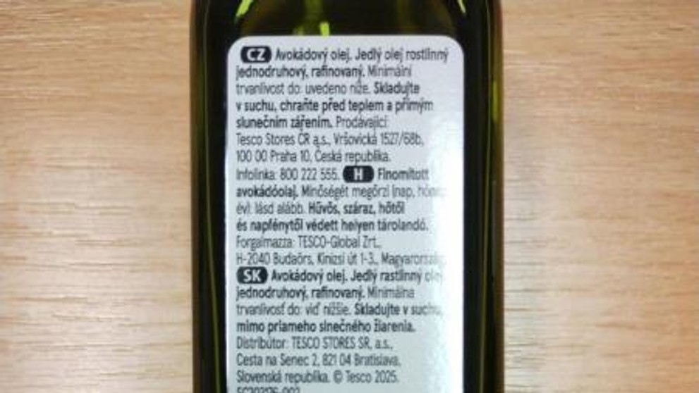 Tesco finest Avokádový olej (2)