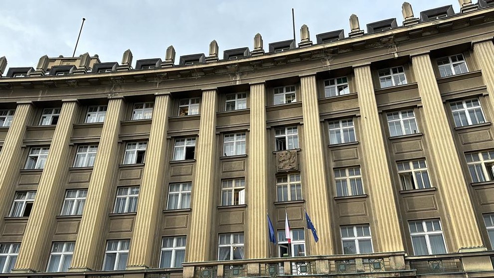 Zásah policie na generálním štábu