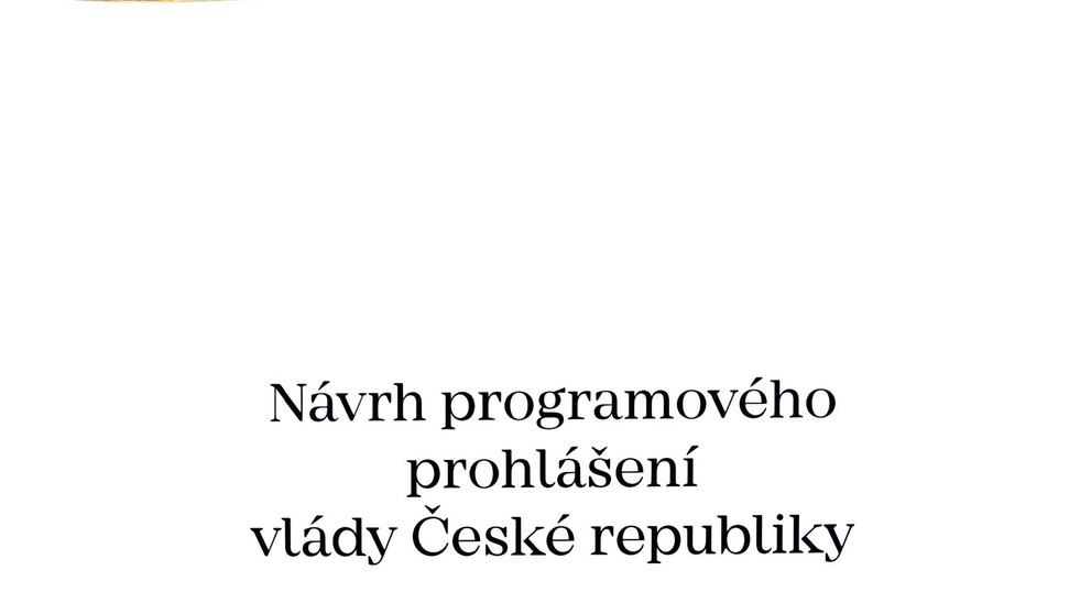 Návrh programového prohlášení vlády ČR – listopad 2025 (1)