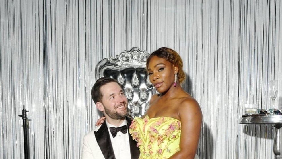 Serena Williamsová a její manžel Alexis Ohanian