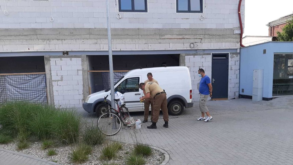 Nahlášená výbušnina v Břeclavi - 2