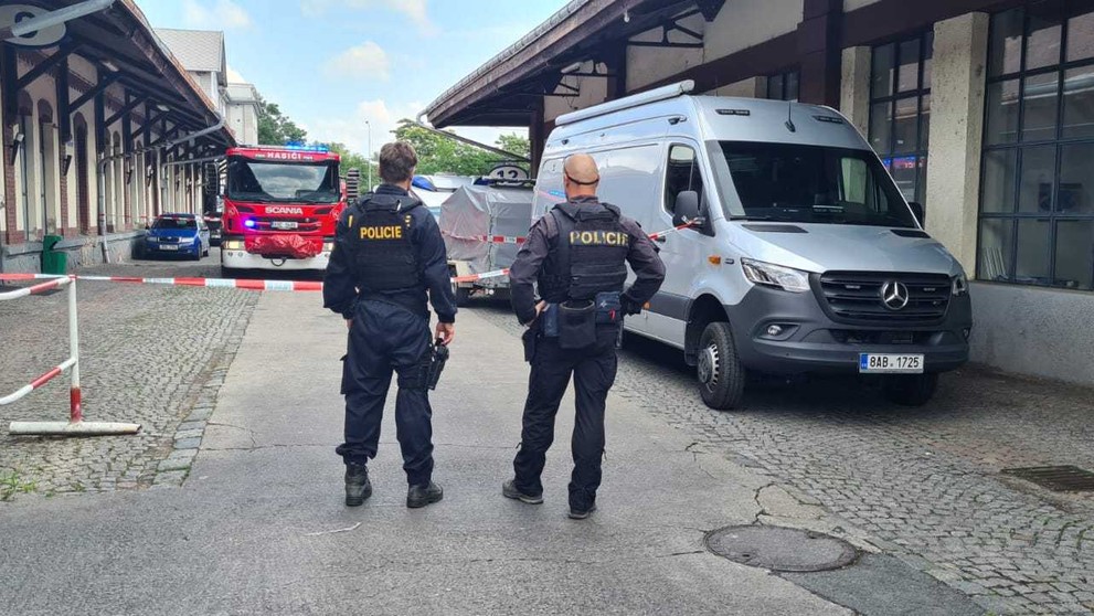 Policejní zásah v Holešovické tržnici - 1