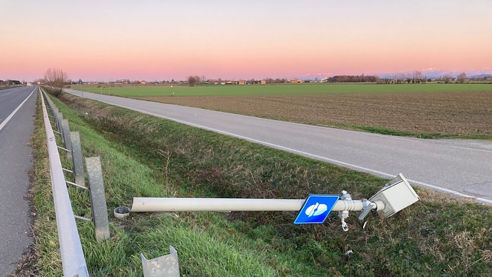 Pokácené radary v Itálii