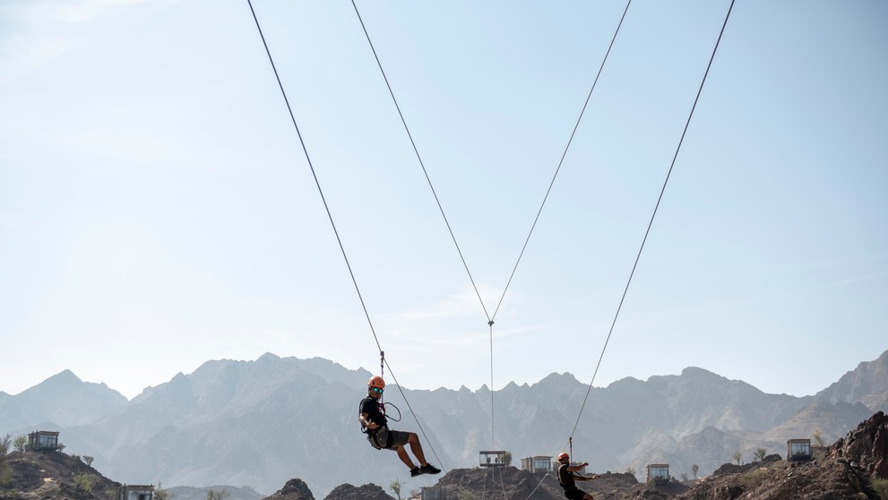 Pohoří a přehrada Hatta u Dubaje - 6