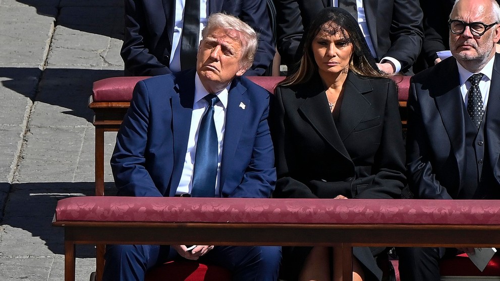 Donald a Melania Trumpovi