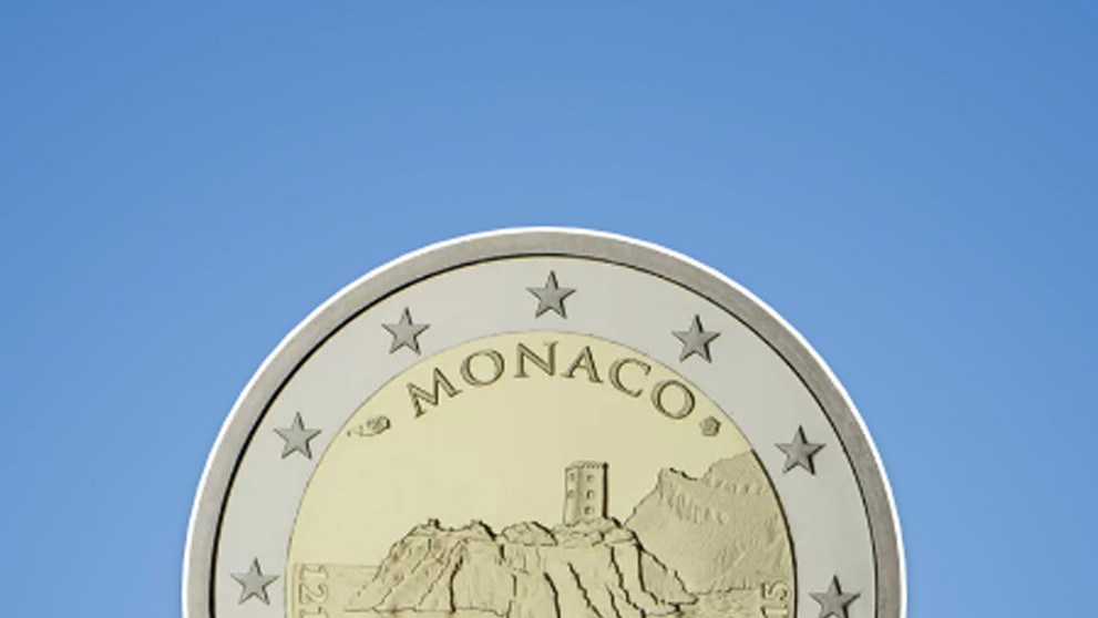 2 € Monako – mince z roku 2015