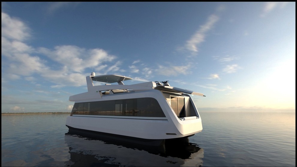 Overblue - Luxusní houseboat - 2
