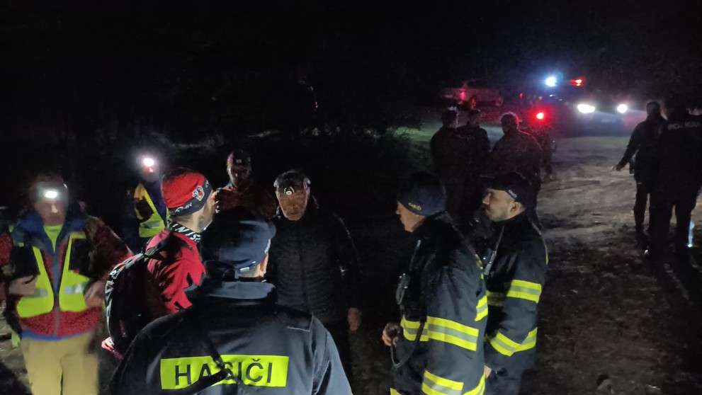 Pátrací akce po muži Horská služba Poľana (5)