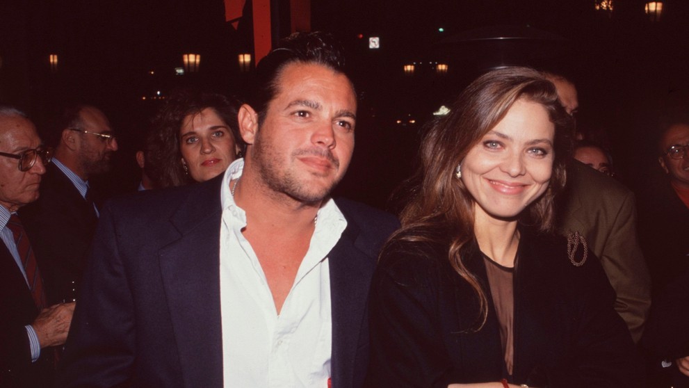 Chad McQueen a Ornella Muti, 1. 1. 1991