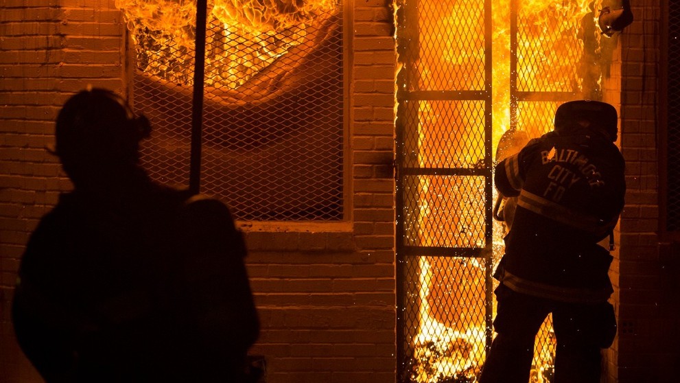 Protesty v Baltimore - 11