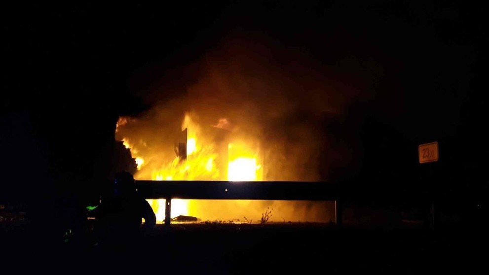 Nehoda na dálnici D46 u Prostějova - 2
