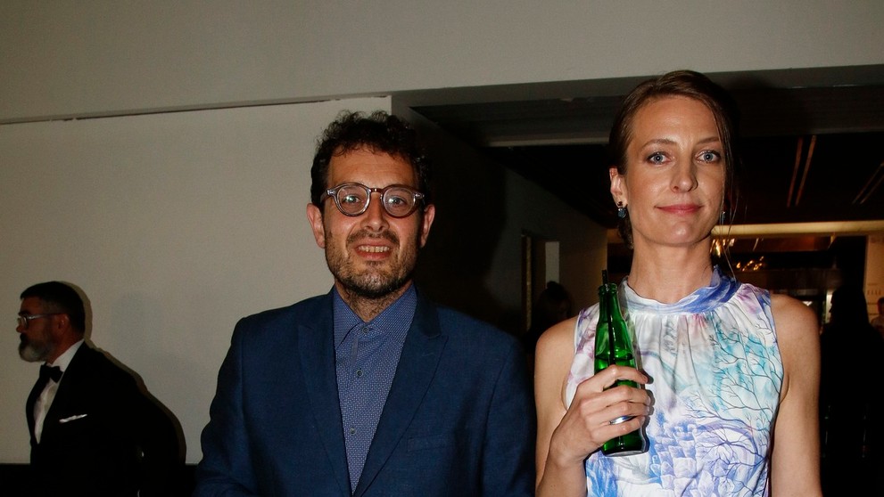 Anna Polívková a její manžel Giuseppe na filmovém festivalu ve Varech