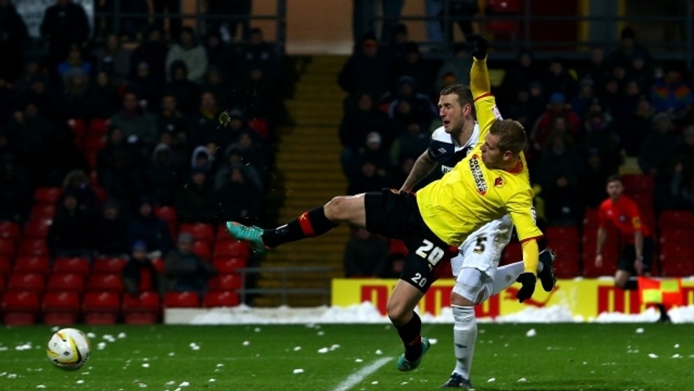 Matěj Vydra a zápas Watford - Huddersfield - 4