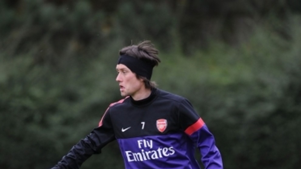 Rosický začal trénovat s Arsenalem - 2