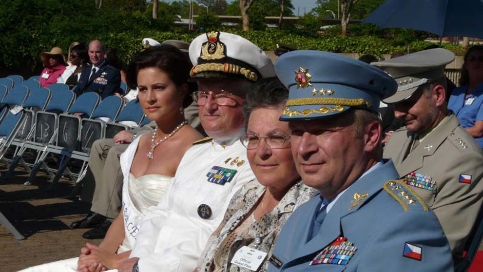 Kapitánka české armády královnou amerického vojenského festivalu