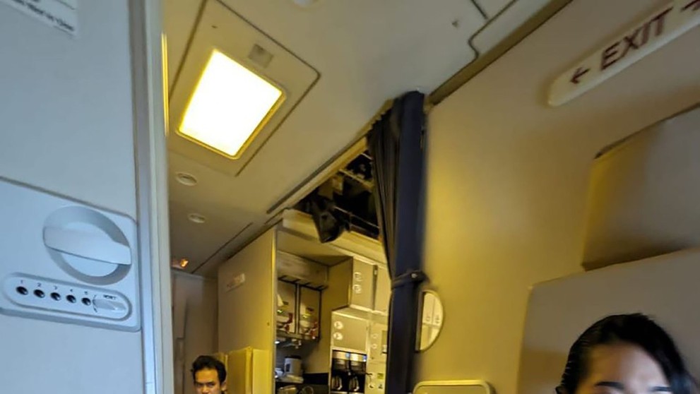 Silné turbulence postihly letadlo z Londýna do Singapuru