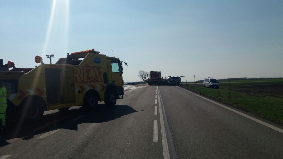 Nehoda autobusu na Znojemsku - 1