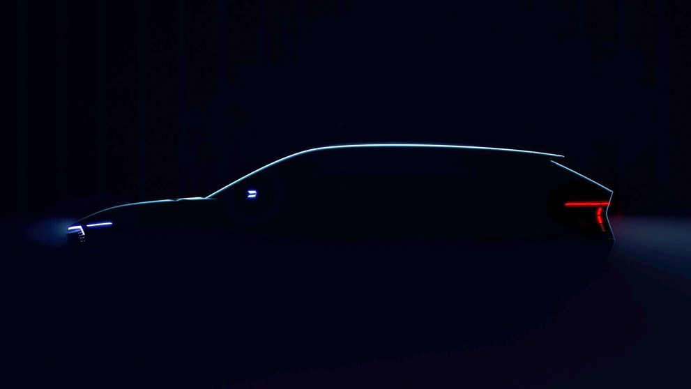Silueta "kombíku budoucnosti" Škoda Vision O