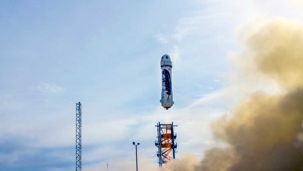 Start rakety New Shepard