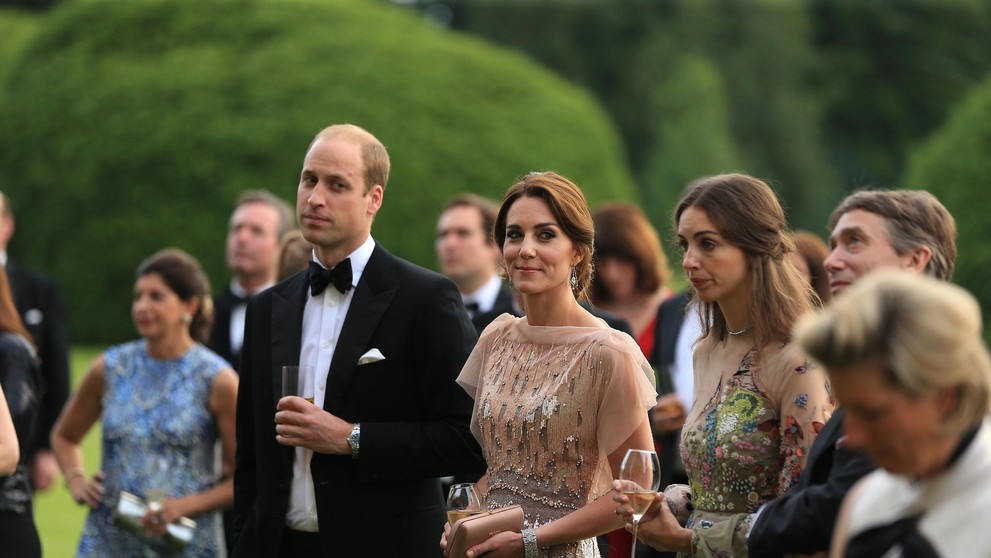 Princ William, princezna Kate a Sarah Rose Hanburyová, 22. 6. 2016