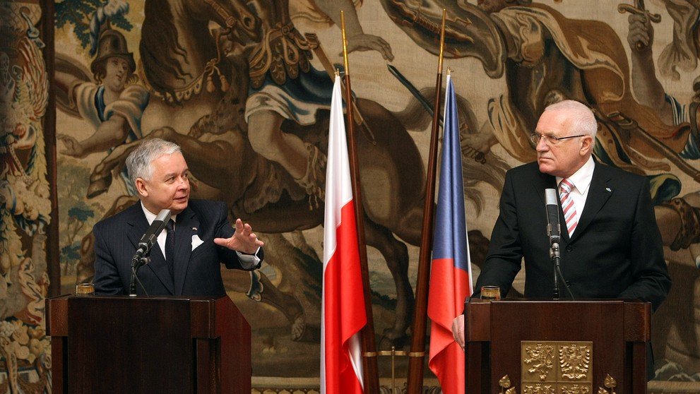 Kaczynski na návštěvě ČR
